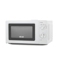 Commercial Chef 0.6 cu. ft. 600W Countertop Microwave - White-Powerful: When it comes to microwave ovens, our Commercial Chef 600 watt microwave (23.1 lbs.) is your solution to fast & delicious food. Microwave bacon, microwave pasta, & other delicious favorites!
