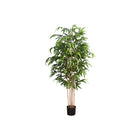 Monarch Specialties - Plante Artificielle - 83 po Heur - Arbre À Bambou - Mis En Pot - Touche Réelle - Feuilles Vertes - Pot Noir-Apportez une touche de nature à votre espace avec cet arbre artificiel d'intérieur en bambou de 83 pouces de haut, avec des feuilles vertes au toucher réel pour un aspect vibrant et naturel