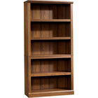 Sauder 5 Shelf Bookcase, Washington Cherry-The 5-Shelf Bookcase has three adjustable shelves