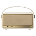 Edifier - Haut-parleur portable sans fil MP330 BT, audio Hi-Res, design rétro en bois, son stéréo de 20 W RMS – Ivoire-Téléchargez l’application mobile EDIFIER ConneX et profitez de fonctionnalités supplémentaires : changement de source, contrôle de la lecture, personnalisation des effets sonores, consultation du manuel d’utilisation et autres réglages