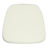 Flash Furniture Soft Ivory Fabric Chiavari Chair Cushion-Soft Chair Cushion