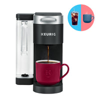 Keurig K-Supreme Single Serve K-Cup Pod Coffee Maker - With MultiStream Technology - Black-Multistream technology: extracts full flavour and aroma in every brew (vs Keurig leading K-Classic coffee maker with The Original Donut Shop Coffee K-Cup pod)