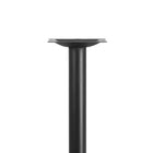 Flash Furniture Base en X de table de restaurant de 23,5 po x 29,5 po Pied central de 3 po de diamètre à hauteur de la table-Assemblage de base facile en 2- morceaux avec un seul boulon, et le dessus pré-soudé au pied de support