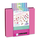 Make it Real Halo Charm Bracelets : Think Pink -Safe for ages 8 and up, these personalized charm bracelets make perfect friendship bracelets & cute accessories to show off for any occasion!