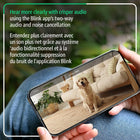 Blink Mini 2K+ Plug in Home and Pet Security Camera with 1 camera - White-Doorbell chime — Use Mini 2K+ as a plug-in chime for Blink Video Doorbell (sold separately). Hear a real-time alert from Mini 2K+ when someone presses your Blink Video Doorbell