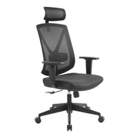 TygerClaw High Back Ergonomic Office Chair with Mesh-A tall, supportive backrest cradles your entire spine to promote better posture and reduce fatigue