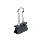 JAM Paper Colourful Binder Clips - Small - 3/4" - Grey - 25 Pack -Binder clips' strong hold keeps stacks of loose paper securely fastened together, without the risk of slipping or falling out