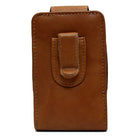 Ashlin Leather Catanzaro Universal Smart Phone Case for iPhone 5, 6, Samsung S4 - British Tan-Versatile phone case for many larger sized smart phones