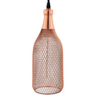Modway - Glimmer Or rose en forme de bouteille Lumière suspendue-Nécessite une ampoule E26 de 60W (non incluse)