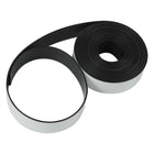 Merangue Adhesive Magnetic Tape - 1" x 10' - Black-Tape cuts easily with scissors