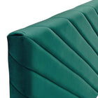 Modway Alyson Angular Channel Tufted Performance Velvet Full/Queen Headboard - Teal-Striped Chevron Tufting