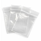 KL Rubber Resealable Polyethylene Bag with Hang Hole - 4 Mil - 2.5" x 3” - 1000 Pack-Recyclable and environmentally friendly