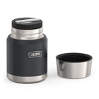 Thermos ICON Food Jar with Spoon - 470 mL - Granite-Dura-Guard pressure relief stopper that enhances insulated performance and removes easily
