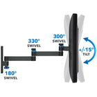 Mount-It! (MI-404) Single Monitor Wall Mount-5