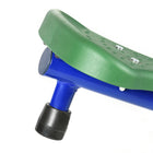 Outsunny - Ensemble de balançoires en métal 5 en 1 avec balançoire soucoupe, toboggan, balançoire à bascule, planeur, siège de balançoire, échelle - multicolore-Comprend des piquets de sol pour le fixer au sol 