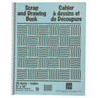 North American Paper Inc. - Cahier de découpures à spirale en papier manille - 11 po x 14 po-Peut être utilisé pour afficher des photos, des œuvres d’art ou simplement pour dessiner