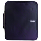 Five Star Nylon 2" 3 Ring Zipper Binder - Purple-Easily access the same files from either inside or outside of the binder