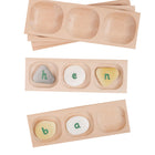 Yellow Door Three-Pebble Word-Building Tray-Help children to develop word-building skills in order to create and read simple three letter words
