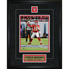 Patrick Mahomes Pin & Plate Chiefs - Framed Print - 16" x 20"-Premium 8x10 framed
