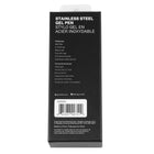 Gry Mattr Gel Pen Blue/Grey Barrel - Black Chrome Accents - 0.7mm-0.7mm Point Size