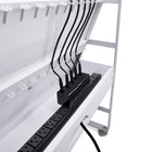 Luxor 16-Device Open AC Charging Cart for Tablets/Chromebooks-10