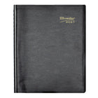 Brownline 2027 Four-Person Daily Professional Appointment Book with Twin-Wire Binding - 11" x 8-1/2" - Black-Professional daily appointment book for four persons
