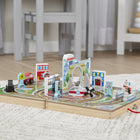 Melissa & Doug 18-Piece Wooden Take-Along Tabletop Town Set-9