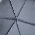HOMCOM - Tabourets de bar en tissu à hauteur de comptoir réglable - gris - paquet de 2-Base ronde en métal assurant l’équilibre du tabouret, patins en caoutchouc antidérapants fixés 
