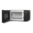 Commercial Chef 0.7 cu. ft. 700W Countertop Microwave - Black-Grab & Go: This small microwave for your kitchen counter helps to heat meals, snacks, & drinks quickly to accommodate your busy life. Our microwave oven lets you enjoy delicious food on the go.