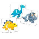 University Games - The Learning Journey My First: Dino Friends - Puzzle d’Association Des Dinosaures Pour Tout-Petits - Puzzle De Préapprentissage Des Dinosaures - Puzzle De Reconnaissance Des Dinosaures Pour Enfants En Maternelle-Améliore la concentration