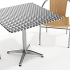 Flash Furniture – Table carrée de 31,5 po en aluminium, 2 sièges en rotin beige, int/ext (TLH-ALUM-32SQ-020BGECHR2-GG)-7