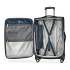 Ricardo Beverly Hills Avalon Softside 24" Medium Upright Check-In Spinner - Black-Side carry handle — Provides convenient horizontal lifting and handling.