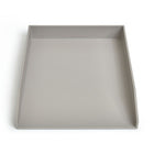 Plateau à lettres à chargement frontal en plastique et empilable TRU RED, gris-Ce plateau à lettres à chargement frontal empilable permet de garder votre bureau et vos documents en ordre.