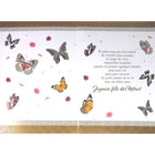 Rosedale 5-1/2" x 8" French Mother's Day Greeting Cards/Envelopes - Butterflies - 6 Pack-Printed on premium uncoated paper
