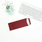 JAM Paper #10 Policy Envelopes, 4 1/8 x 9.5, Dark Red, 1000 Pack (31511300B)-Closure: Gum