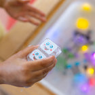 Glo Pals Light-Up Cubes - Party Pal Character-Automatically turns off when removed from water