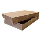 Eddie's Garment Box - 17X - 17" L x 11" W x 2-1/2" H - Kraft - 50 Pack-Gift Box