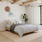 Nexera Platform Bed Frame - Full Size - Natural Maple-6
