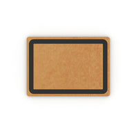 Minimal - Planche à découper en fibres de papier 11,9 po-Design réversible avec rigole à jus pour une préparation facile.