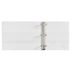 Avery Heavy Duty View Binder, 4" Sized One Touch Locking D Ring,  White, (79704)-Locking D, 3 rings, One Touch binder closure