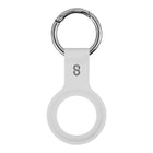 Logiix Silicone Tag for Airtag - White-Lightweight and protective silicone case for your Apple AirTags (2021)