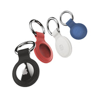 Scosche FoundIt Silicone Protective Keys Ring Holder for AirTag - Multicolour - 4 Pack-Lightweight yet incredibly durable, this protective silicone holder has raised edges to protect your AirTags from drops and scratches
