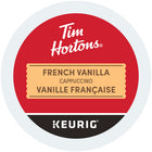 Tim Hortons French Vanilla Cappuccino K-Cup Pods - 24 Pack-Caffeinated