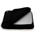 Vangoddy - Housse de protection en néoprène pour ordinateur portable 12" avec poche supplémentaire - Noir-Compatible avec la plupart des ordinateurs portables et ultrabooks jusqu’à 12 pouces