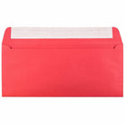 JAM Paper #10 Business Envelopes with Peel and Seal Closure, 4 1/8 x 9.5, Brite Hue Christmas Red Recycled, 500 Pack (11789H)-Product Type: Recycled Envelope
