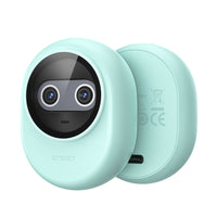 EMEET Piko+ Dual-Lens 4K Webcam with AI Autofocus - Green-Dual Camera: Ultra HD 4K + AI-Assisted for enhanced focus and exposure.