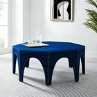 Modway Victory Performance Velvet Ottoman - Navy-Durable Stain Resistant Fabric