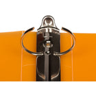 JAM Paper - Classeur en plastique de 1 -5 pouce - orange - 3 anneaux-Les larges panneaux avant et arrière recouvrent entièrement les intercalaires et protège-pages standard. Nos classeurs à 3 anneaux métalliques sont dotés de deux boutons pour une ouverture et une fermeture faciles, ainsi que d'une pochette pratique sur le rabat intérieur.