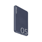 LOGiiX Piston Power 5000 mAh Banque d'alimentation en aluminium - Minuit Bleu-Banque d'alimentation de 5 000 mAh ultra fine et élégante en aluminium avec alimentation USB