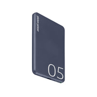 LOGiiX Piston Power 5000 mAh Banque d'alimentation en aluminium - Minuit Bleu-Banque d'alimentation de 5 000 mAh ultra fine et élégante en aluminium avec alimentation USB